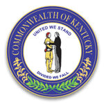 Kentucky State Seal - Commonwealth of Kentucky: United We Stand. Dividied We Fall